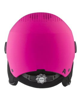 Kask zimowy ALPINA ZUPO VISOR Q-Lite pink matt 51-55