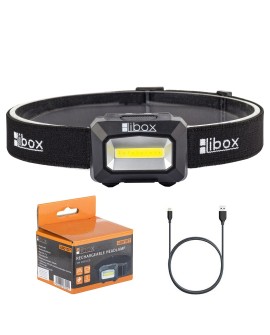 Latarka czołowa Libox LB0107 (450 m Biały zimny)