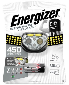 ENERGIZER LATARKA CZOŁOWA HEADLIGHT VISION ULTRA HEADLIGHT 3AAA 450 lm
