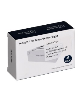 Lampka do szuflady z czujnikiem ruchu Yeelight LED Sensor Drawer Light (4szt)