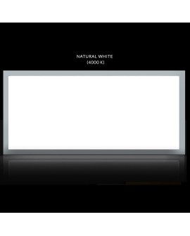 Panel LED Maclean, sufitowy, slim 40W, 3200lm, 1195x295x8mm, barwa neutralna biała (4000K), raster, FLICKER-FREE, MCE545 NW
