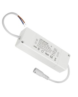 Panel LED Maclean, sufitowy, slim 40W, 3200lm, 1195x295x8mm, barwa neutralna biała (4000K), raster, FLICKER-FREE, MCE545 NW