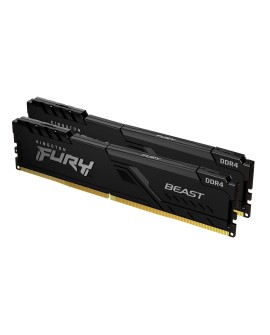 Kingston FURY DDR4 16GB (2x8GB) 3600MHz CL17 Beast Black