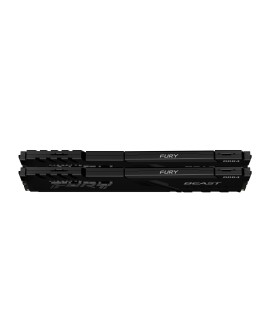 KINGSTON 32GB 2666MHz DDR4 CL16 DIMM (Kit of 2) FURY Beast Black KF426C16BBK2/32