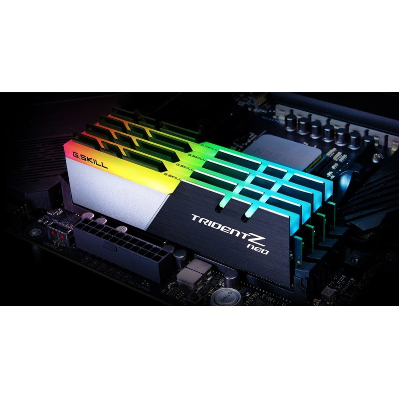 G.SKILL TRIDENTZ RGB NEO AMD DDR4 2X32GB 3200MHZ CL16 XMP2 F4-3200C16D-64GTZN