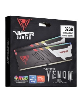 Patriot Viper Venom RGB DDR5 2x16GB 6000MHz CL30 XMP3