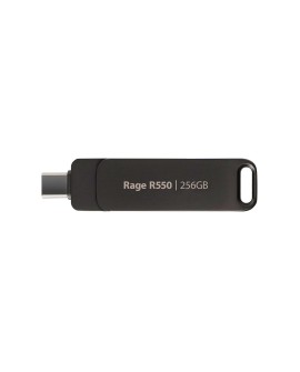 Patriot Rage R550 256GB Dual USB A+C, Alu, 100MBs