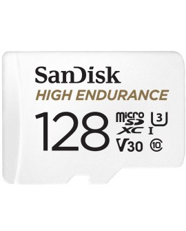 High Endurance microSDXC 128GB V30 z adapterem (rejestratory i monitoring)