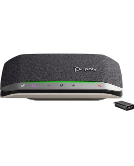 POLY Telefon konferencyjny Sync 20-M USB-C, zatwierdzony do współpracy z aplikacją Microsoft Teams
