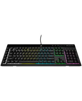 Corsair K55 RGB PRO klawiatura Gaming USB QWERTZ Niemiecki Czarny