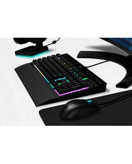 Corsair K55 RGB PRO klawiatura Gaming USB QWERTZ Niemiecki Czarny