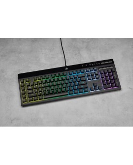Corsair K55 RGB PRO klawiatura Gaming USB QWERTZ Niemiecki Czarny