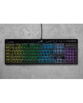 Corsair K55 RGB PRO klawiatura Gaming USB QWERTZ Niemiecki Czarny