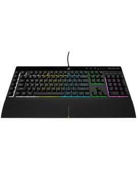Corsair K55 RGB PRO klawiatura Gaming USB QWERTZ Niemiecki Czarny