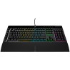 Corsair K55 RGB PRO klawiatura Gaming USB QWERTZ Niemiecki Czarny