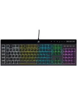Corsair K55 RGB PRO klawiatura Gaming USB QWERTZ Niemiecki Czarny