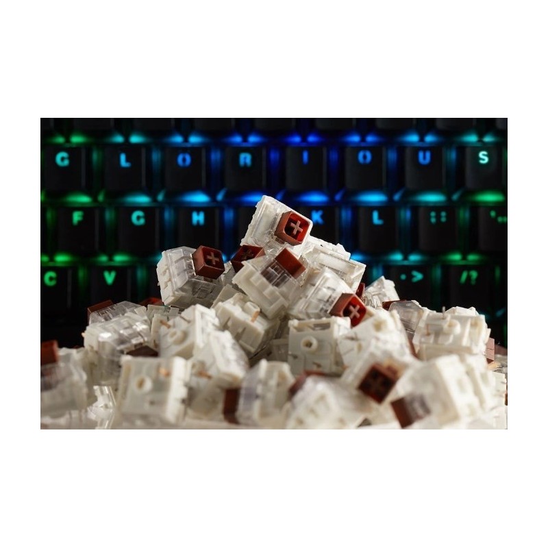 Glorious PC Gaming Race KAI-BROWN części do urządzeń wejściowych Przełączniki klawiatury