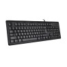 Klawiatura membranowa A4 TECH KR-92 A4TKLA46007 (USB 2.0 (US) kolor czarny)