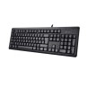 Klawiatura membranowa A4 TECH KR-92 A4TKLA46007 (USB 2.0 (US) kolor czarny)