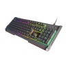 Klawiatura membranowa NATEC Rhod 400 RGB NKG-0993 (USB 2.0 (EU) kolor czarny)