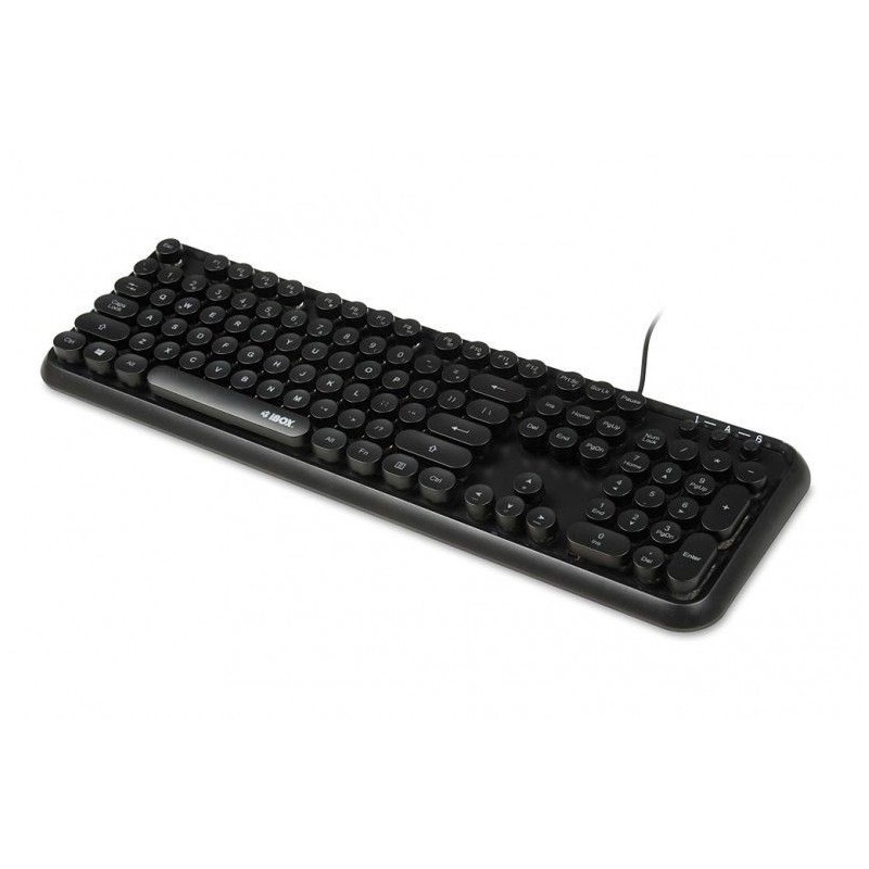 Klawiatura IBOX PULSAR IKS620 (USB 2.0 (US) kolor czarny)