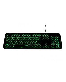 Klawiatura IBOX PULSAR IKS620 (USB 2.0 (US) kolor czarny)