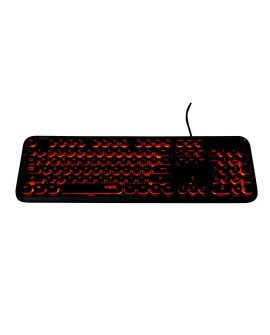 Klawiatura IBOX PULSAR IKS620 (USB 2.0 (US) kolor czarny)