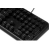 Klawiatura IBOX PULSAR IKS620 (USB 2.0 (US) kolor czarny)