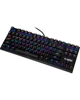 KLAWIATURA I-BOX AURORA K-2R RGB, MECHANICZNA, BLUE SWITCH, GAMING