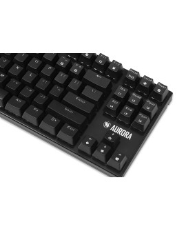 KLAWIATURA I-BOX AURORA K-2R RGB, MECHANICZNA, BLUE SWITCH, GAMING