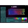 KLAWIATURA I-BOX AURORA K-2R RGB, MECHANICZNA, BLUE SWITCH, GAMING