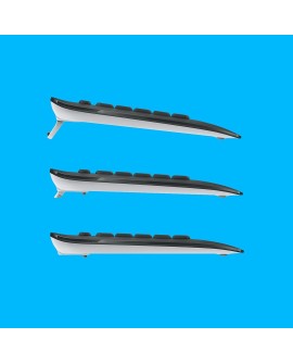 Logitech Advanced MK540 klawiatura Dołączona myszka Uniwersalne USB QWERTZ Swiss Czarny, Biały