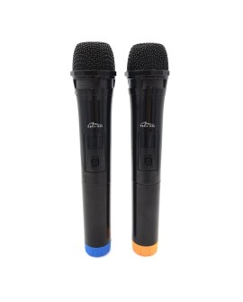 MEDIA-TECH ZESTAW BEZPRZEWODOWYCH MIKROFONÓW KARAOKE ACCENT PRO MT395