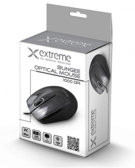 Mysz EXTREME XM110K (optyczna 1000 DPI kolor czarny)