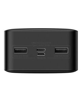 BASEUS POWERBANK BIPOW 30000MAH 15W CZARNY OS