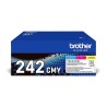 Brother TN-242CMY kaseta z tonerem 1 szt. Oryginalny Cyjan, Purpurowy, Żółty