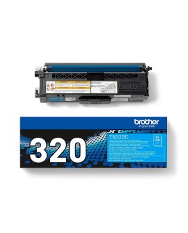 Brother TN-320C kaseta z tonerem 1 szt. Oryginalny Cyjan
