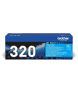 Brother TN-320C kaseta z tonerem 1 szt. Oryginalny Cyjan