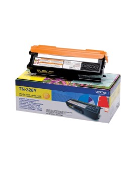 Brother TN-328Y kaseta z tonerem 1 szt. Oryginalny Żółty