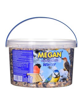 MEGAN Karma zimowa WINTER - mieszanka pełnoporcjowa dla ptaków zimujących - 3 L