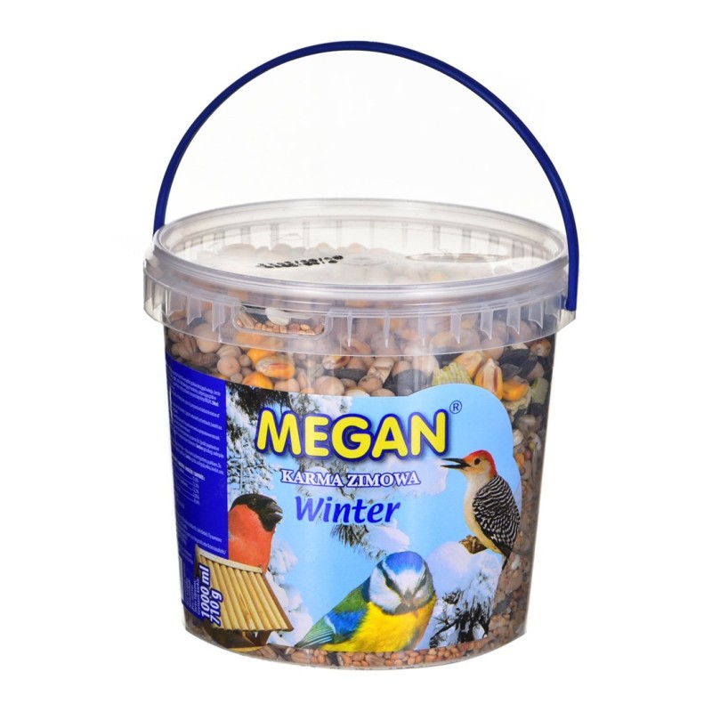 MEGAN Karma zimowa WINTER - mieszanka pełnoporcjowa dla ptaków zimujących - 1 L