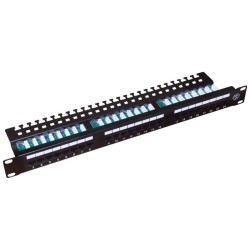Patch panel A-LAN z półką,...