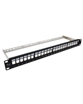 Patch panel A-LAN PK020 (1U 19" 24xRJ-45)