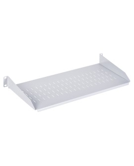 ALANTEC Półka stała 19" 1U głęb. 250mm, kolor szary