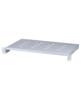 LANBERG PÓŁKA DO SZAF 19" 600MM (1U, 483X330MM) SZARA AK-1004-S