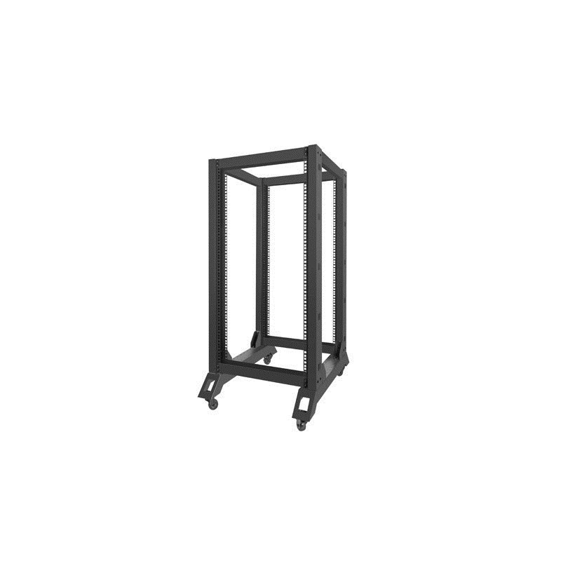 Stojak rack Lanberg OR01-6822-B (22U kolor czarny)