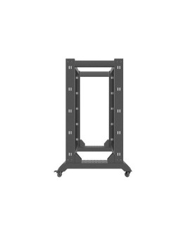 Stojak rack Lanberg OR01-6822-B (22U kolor czarny)