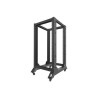 Stojak rack Lanberg OR01-6822-B (22U kolor czarny)