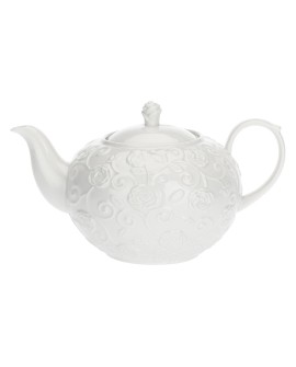 Imbryk do herbaty Florentina - Biały, 1.2 ltr