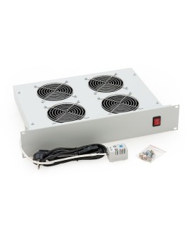 TRITON PANEL WENT. POZIOMY 19" 4 WENT. 230V/150W TERM. RAC-CH-X02-A1